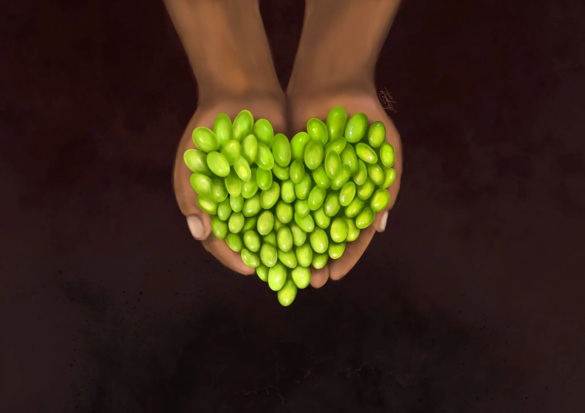 A Handful Of Grapes